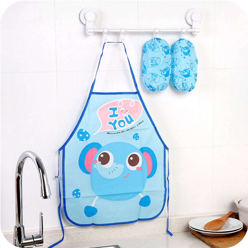 Wholesale PE Cartoon Children's Waterproof Apron